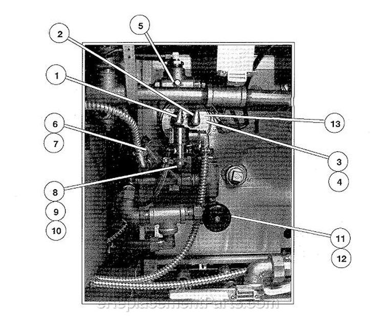 Page I Diagram and Parts List for M36G100A  Market Forge Generator